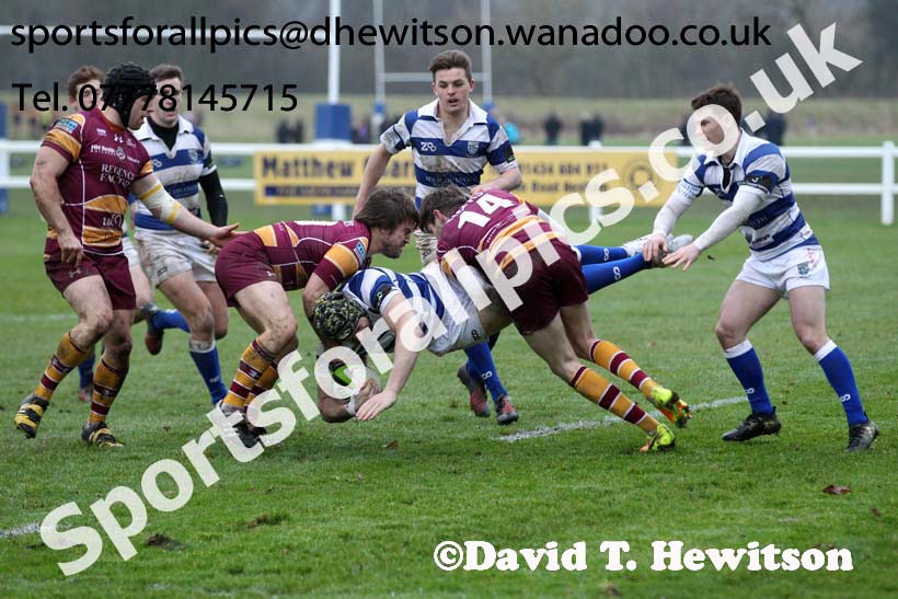 Tynedale v Sedgley Park, Tynedale Park, Corbridge, Northumberland. Photo: David T. Hewitson/Sports for All Pics